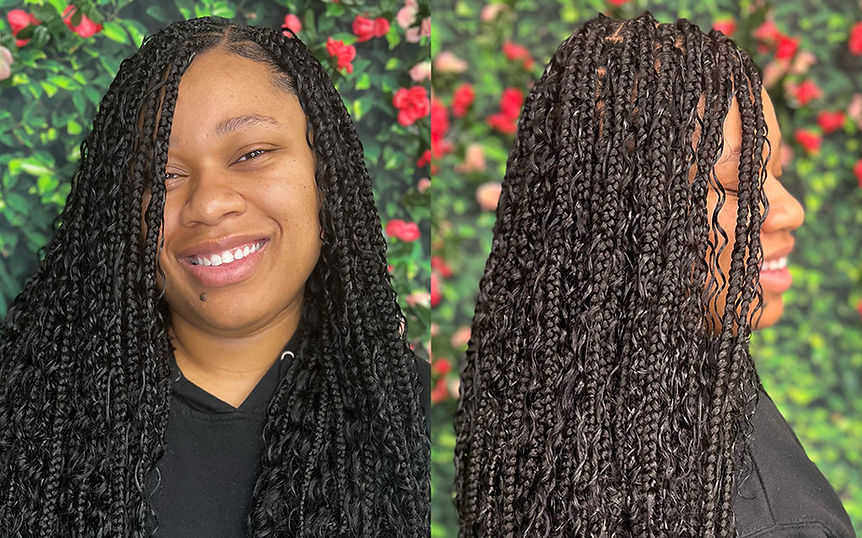 Knotless Goddess Braids